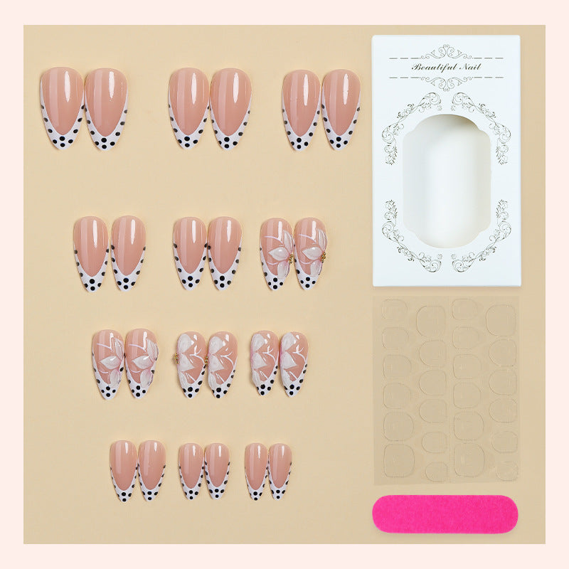 Elegant Articulated Press-On Nail Set Stornfield