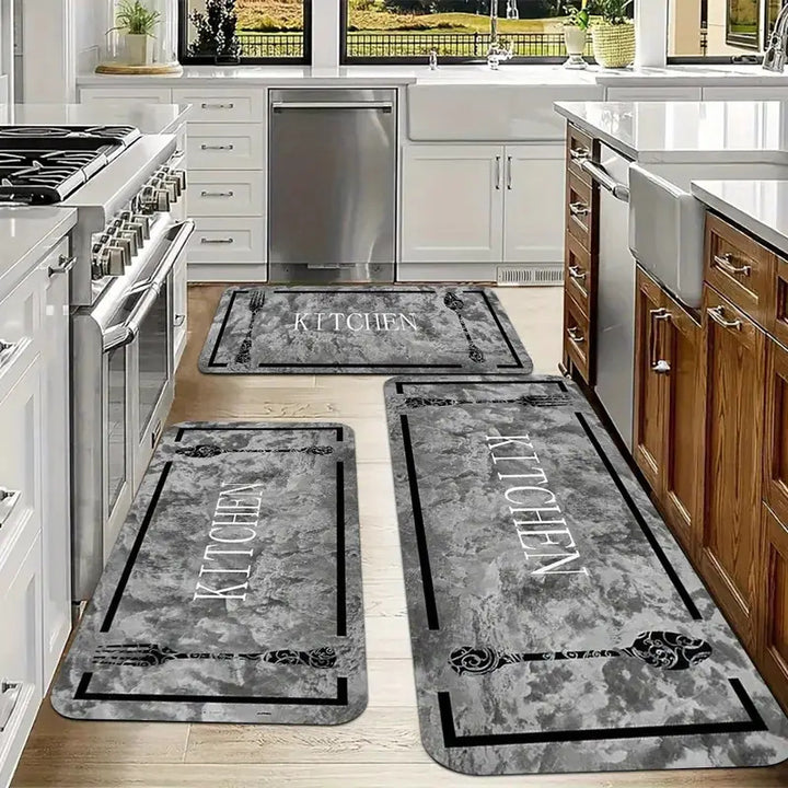 Stylish Kitchen Comfort Mat Set