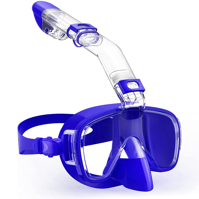 Snorkel mask with integrated swimming goggles Stornfield