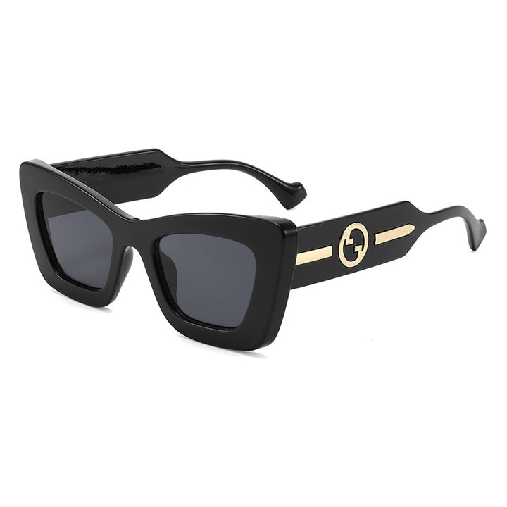 Women's designer sunglasses with distinctive geometric frame and high-quality craftsmanship Stornfield