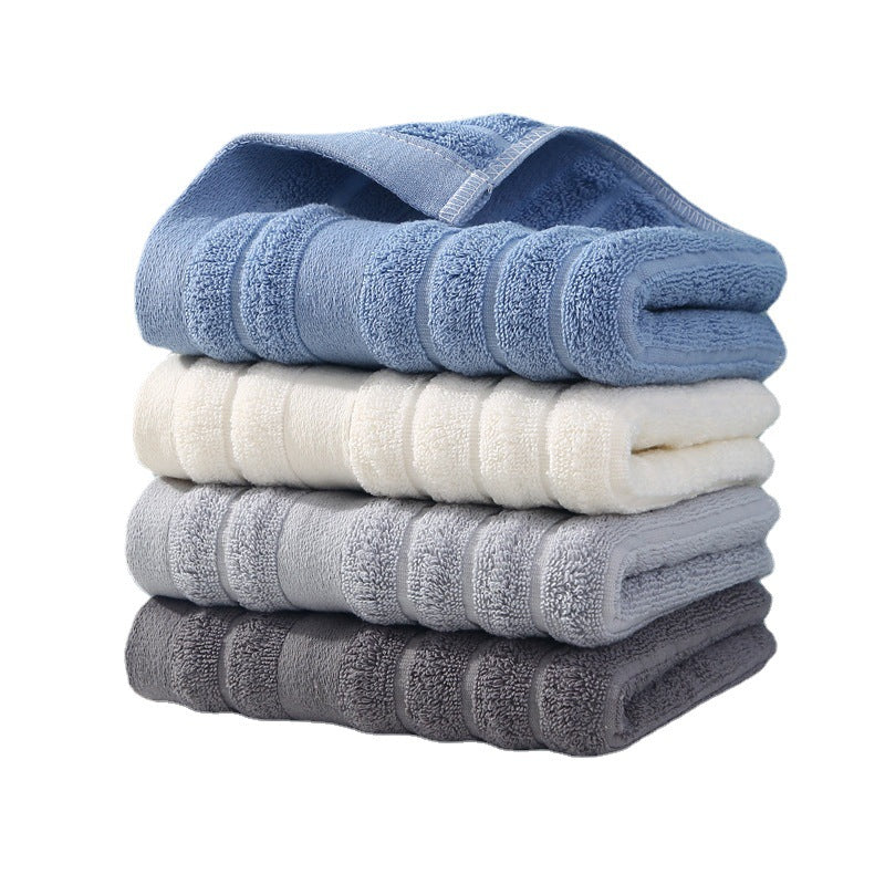 High-quality terry towel with decorative striped pattern Stornfield