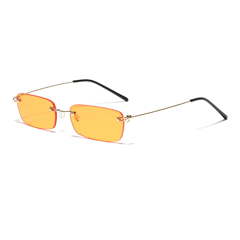 Ladies stylish rectangular sunglasses with high-quality metal frame Stornfield