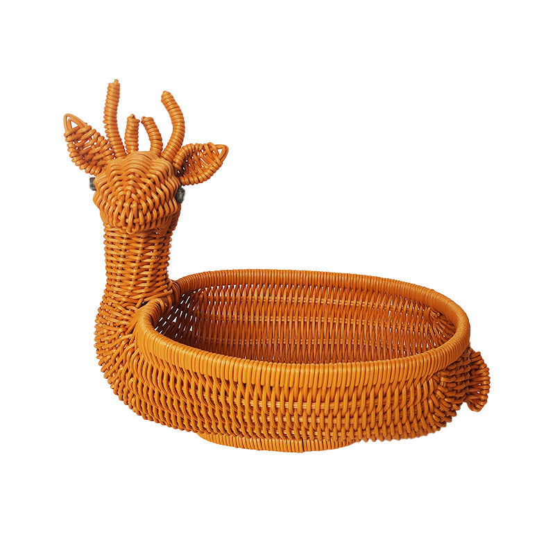 Decorative Woven Duck-Shaped Basket Stornfield