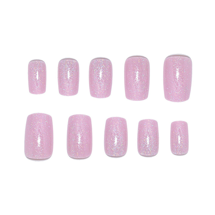 Glittery Acrylic Press-On Nail Set Stornfield
