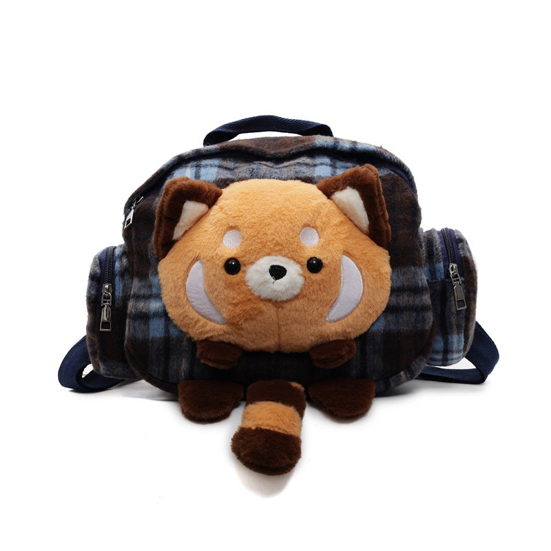 Plush backpack with animal design Stornfield