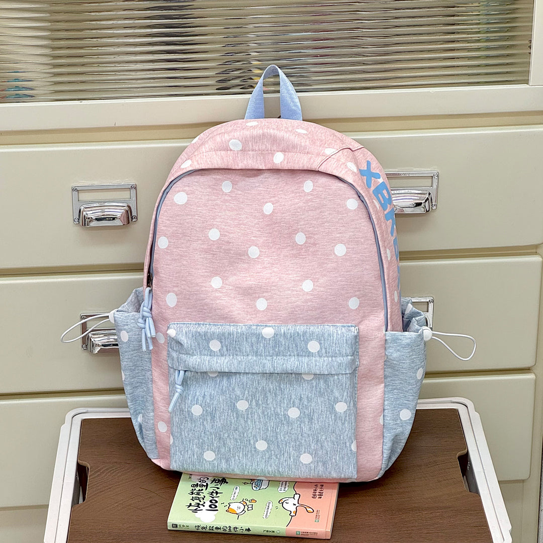 Stylish Polka Dot Patterned Backpack Stornfield 1791205639