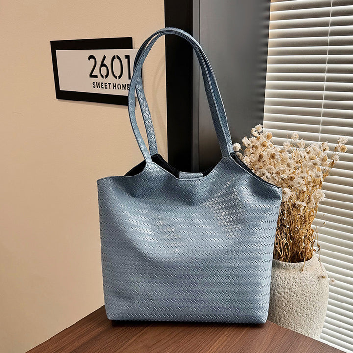 WoSpacious Woven Tote Bag Stornfield