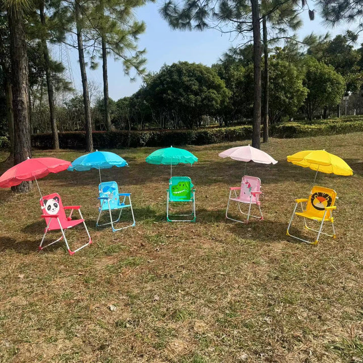 Children's beach chair with sun protection Stornfield