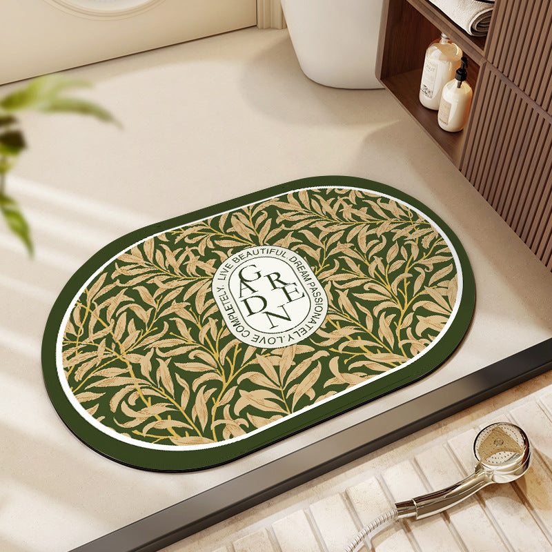 Decorative Motivational Bath Mat Stornfield