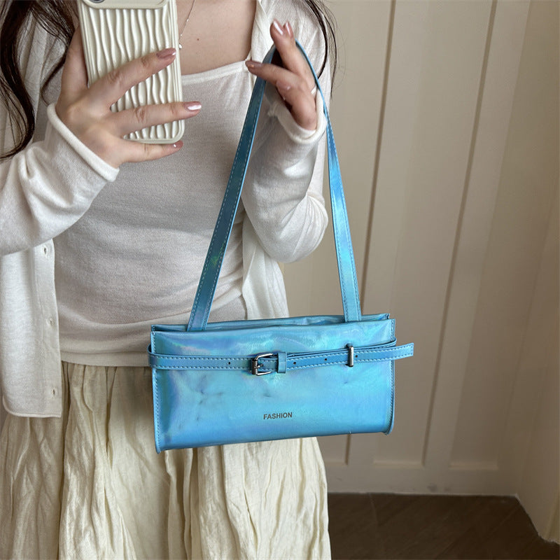 Elegant Patent Leather Crossbody Bag