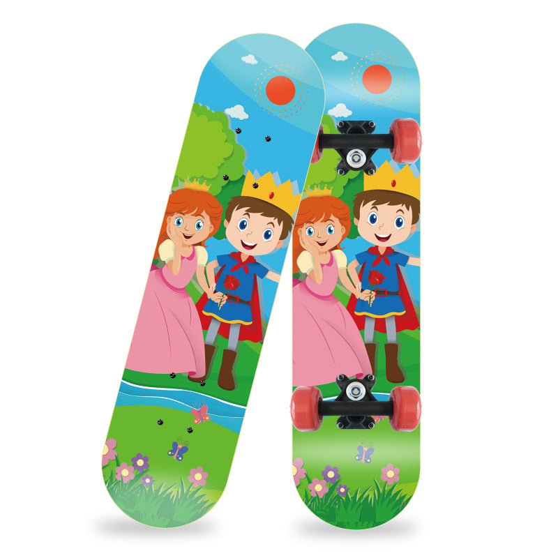Cartoon-Inspired Mini Skateboard Stornfield