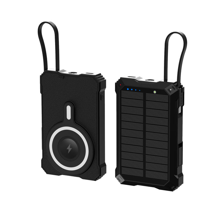 Solar-powered power bank with wireless charger Stornfield