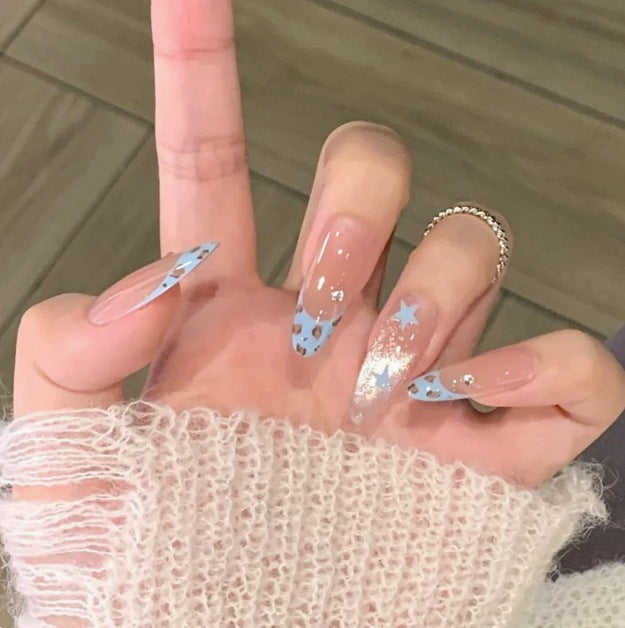 Artistic Geometric Nail Art Enhancements Stornfield