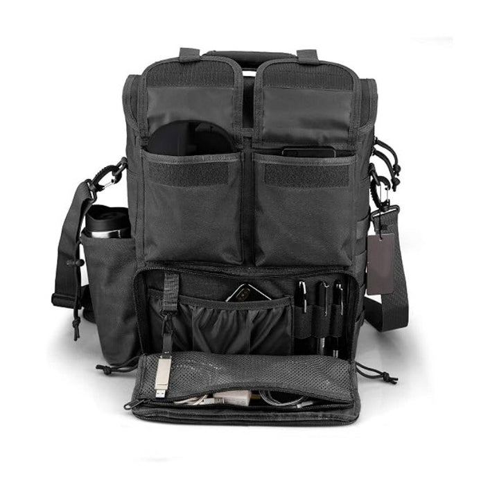 Tactical shoulder backpack with multiple organizer pockets Stornfield