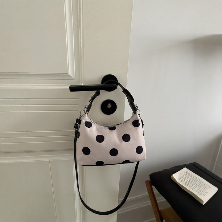 Polka Dot Mini Shoulder Handbag