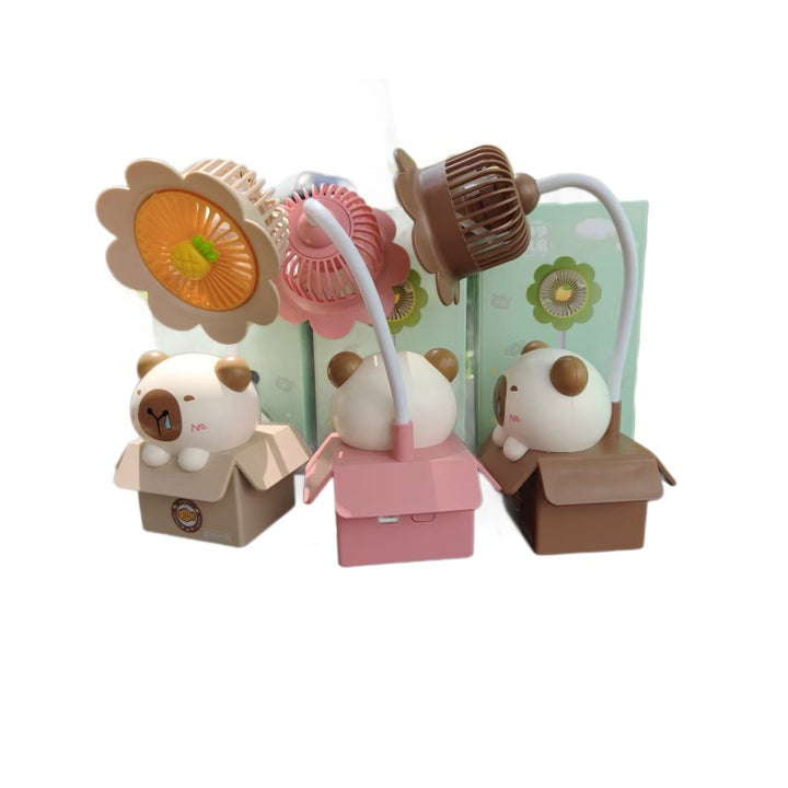 Unisex Decorative Table Fan with Animal Motif Stornfield