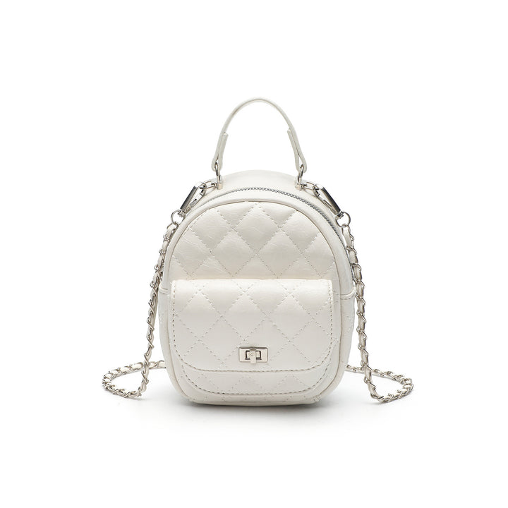 Quilted Metallic Mini Backpack Stornfield