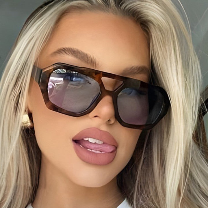 Contemporary Geometric Sunglasses Stornfield