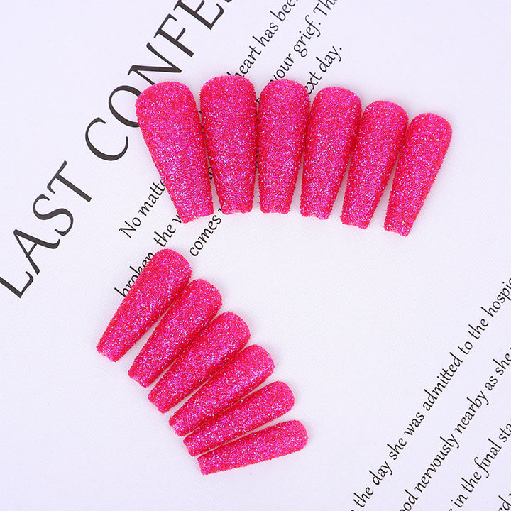 High-quality artificial nails with glitter effects Stornfield