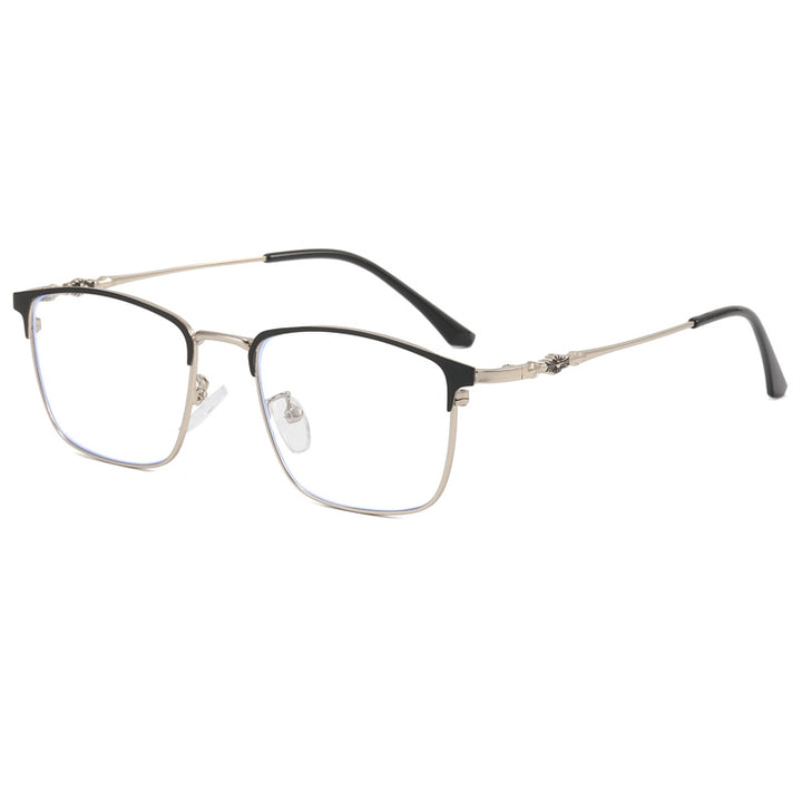 Ladies fashionable square glasses with elegant metal frame Stornfield