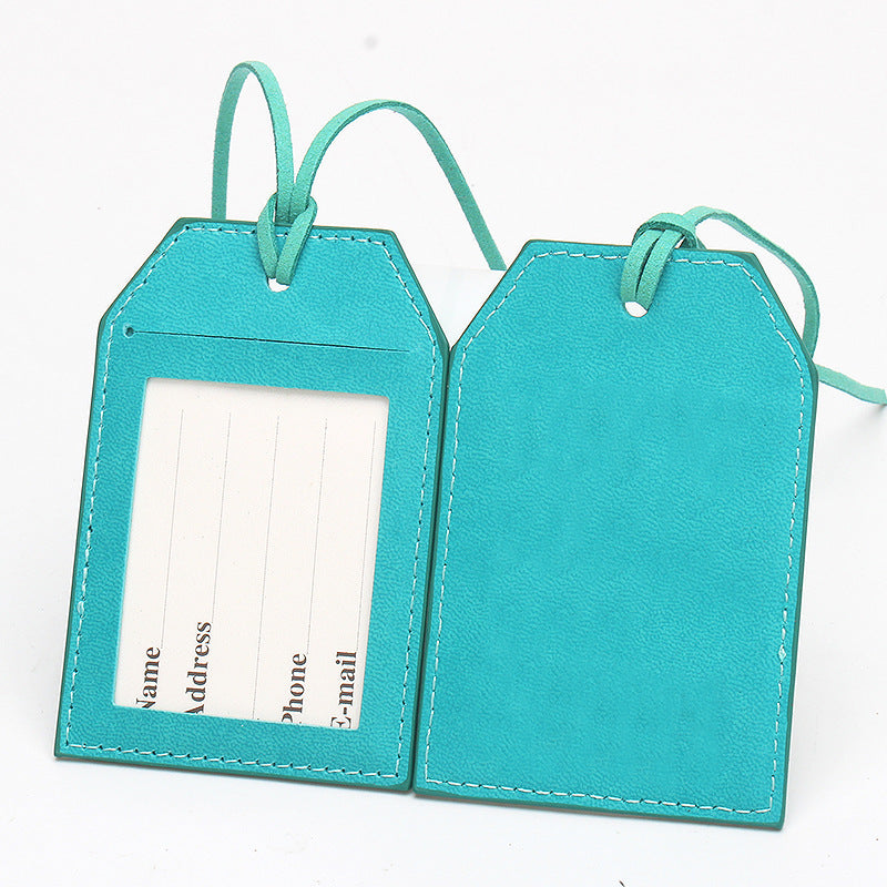 Premium Leather Travel Luggage Tag Stornfield