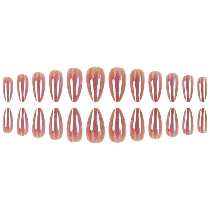 Metallic Stiletto Nail Extensions Stornfield