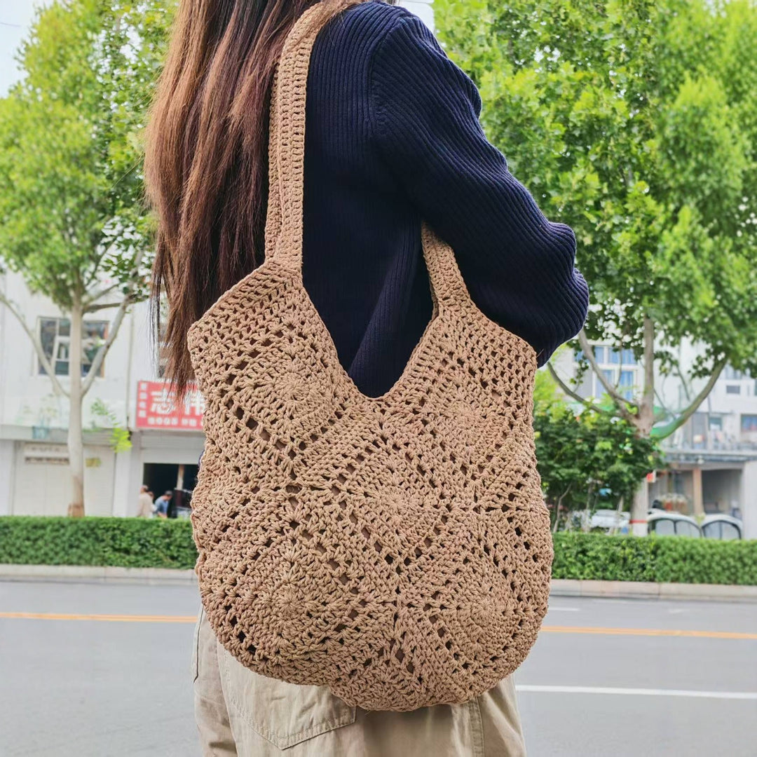 Hand-knotted everyday birth bag Stornfield