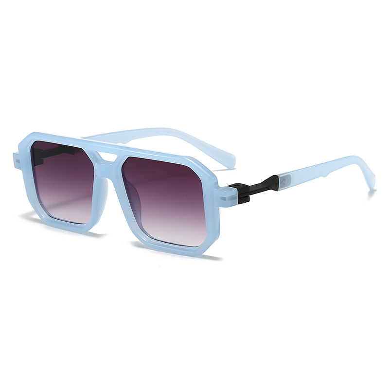 Ladies stylish oversized sunglasses with geometric frame Stornfield