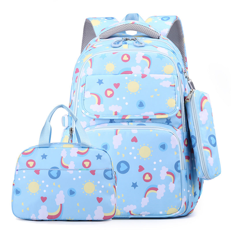Playful school backpack with detachable accessories Stornfield