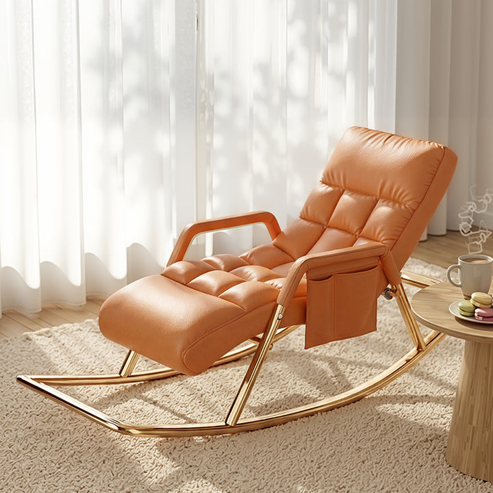 Ladies rocking chair with ergonomic design and luxurious upholstery Kalsten