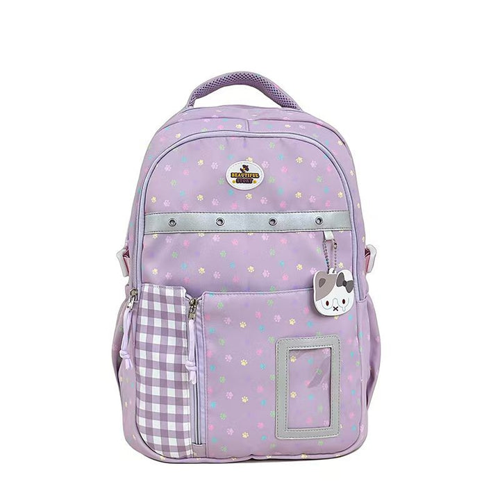 Multi-Pocket Patterned Backpack Stornfield