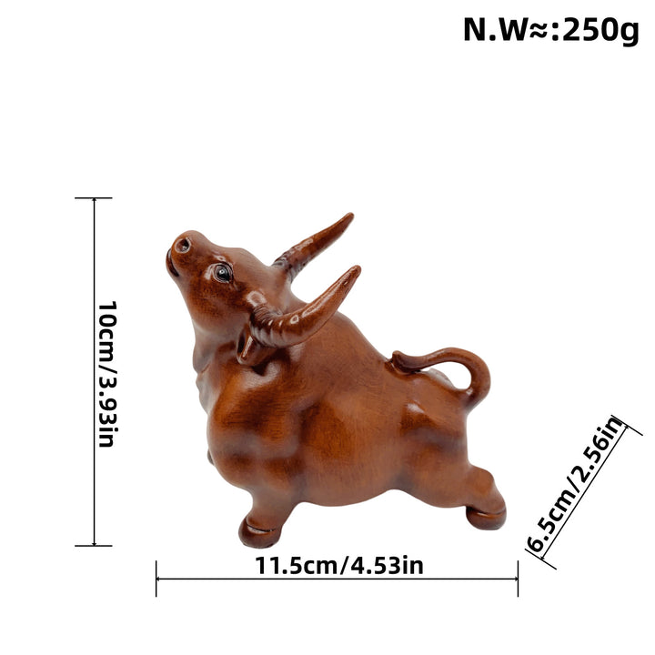 Decorative bull figure made of high-quality resin Stornfield