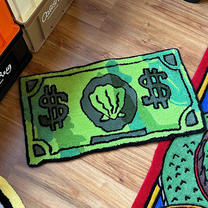 Plush Bathroom Floor Mat