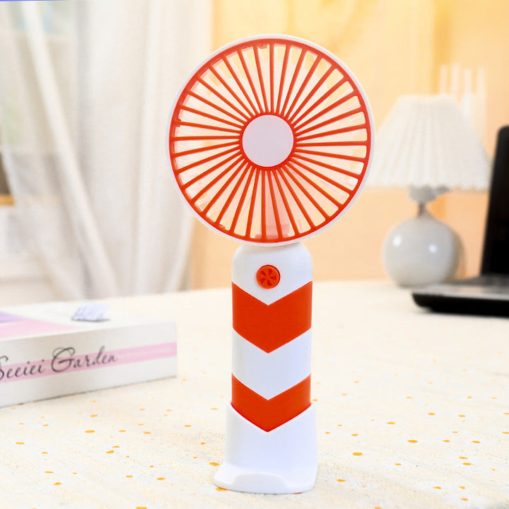 Women's Portable Tabletop Fan with USB Connection and Adjustable Tilt Angle Stornfield
