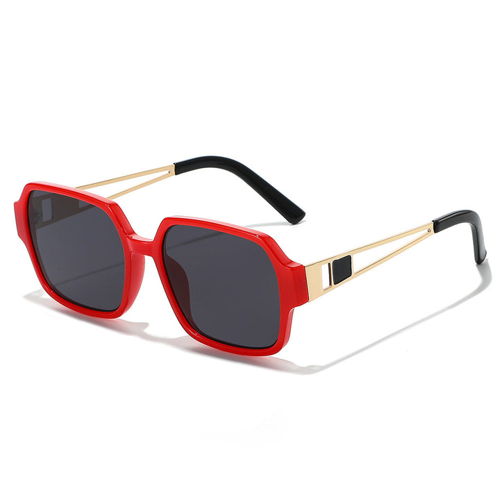 Chic Oversized Square Sunglasses with Decorative Accents Stornfield