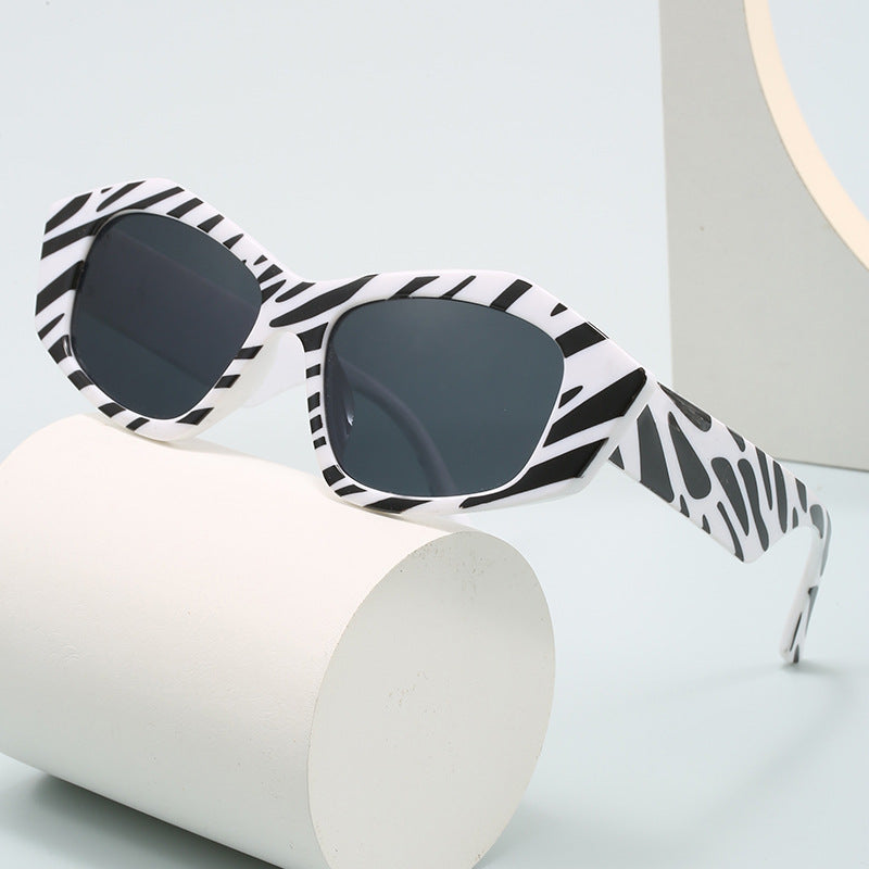 Ladies Creative Sunglasses in Exotic Leopard Pattern Stornfield