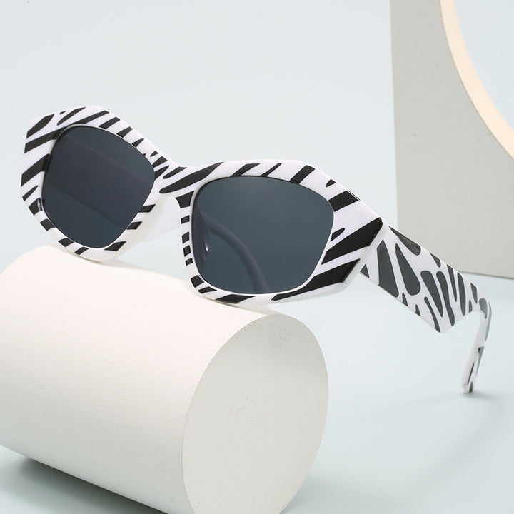 Ladies Creative Sunglasses in Exotic Leopard Pattern Stornfield
