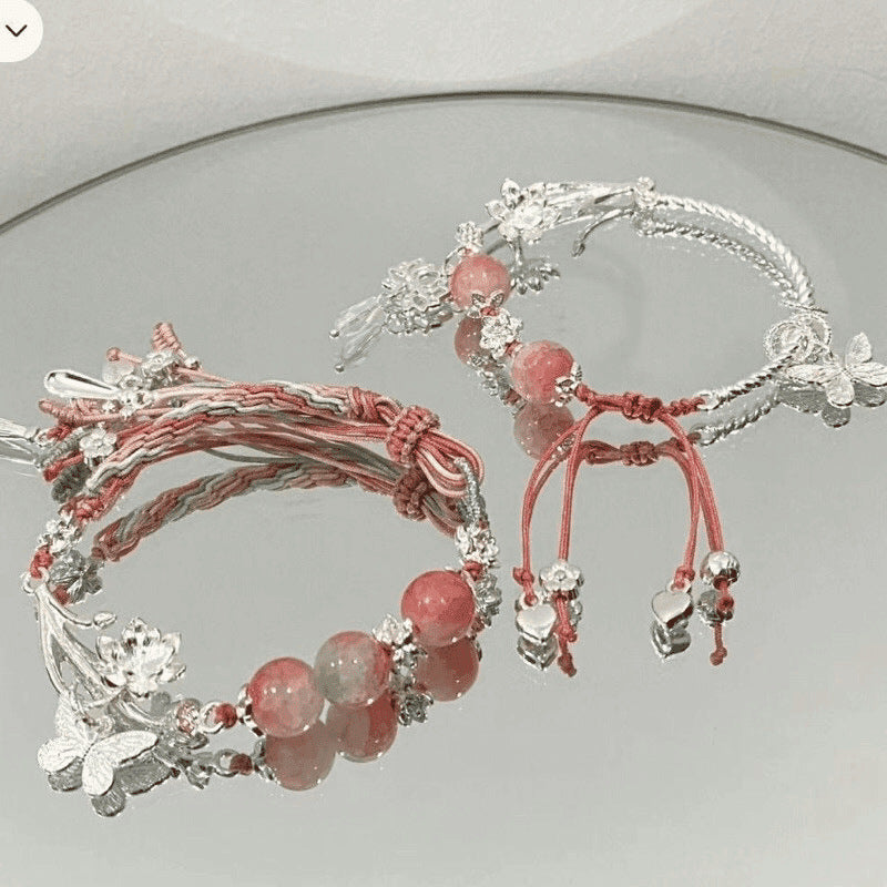 Adjustable Gemstone Charm Bracelet Stornfield