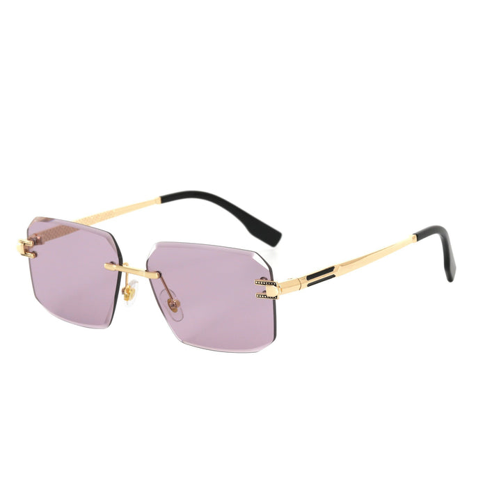 Women's Geometric Designer Sunglasses with Luxurious Metal Frame and High-Quality UV Protection Lenses Stornfield