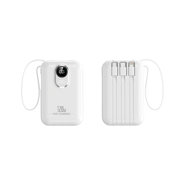 Portable power bank with fast charging function and digital charge level indicator Stornfield