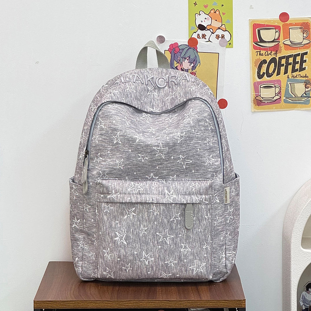 Casual All-Occasion Star-Print Backpack Stornfield