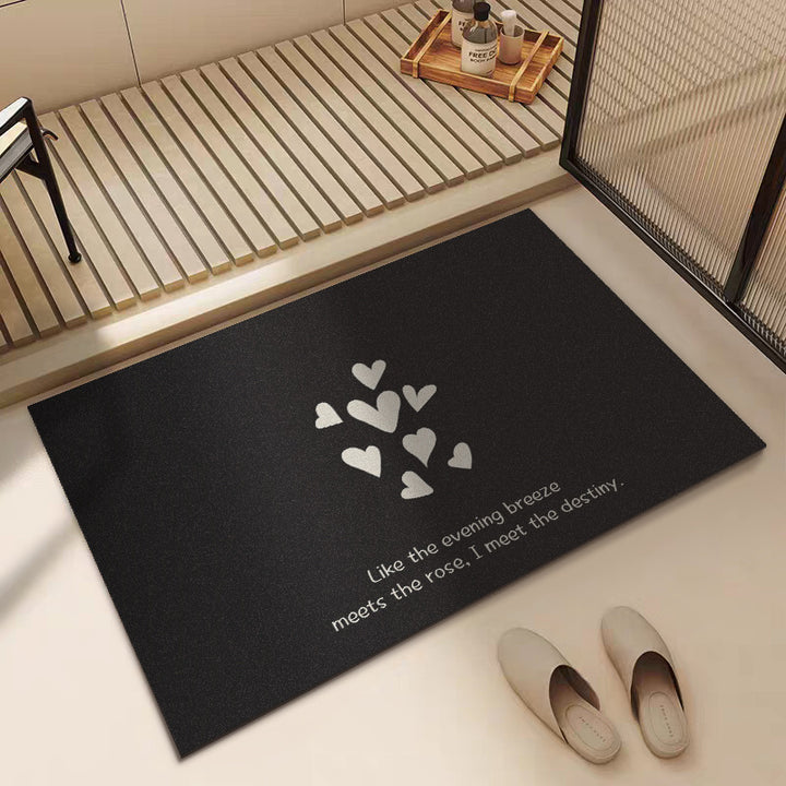 Luxurious Textured Bath Mat