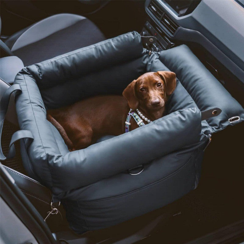 Orthopedic dog bed with removable carrying straps Stornfield