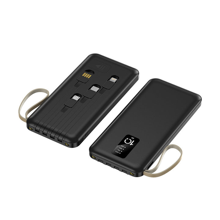 Multifunctional Power Bank with Integrated Cable System Stornfield