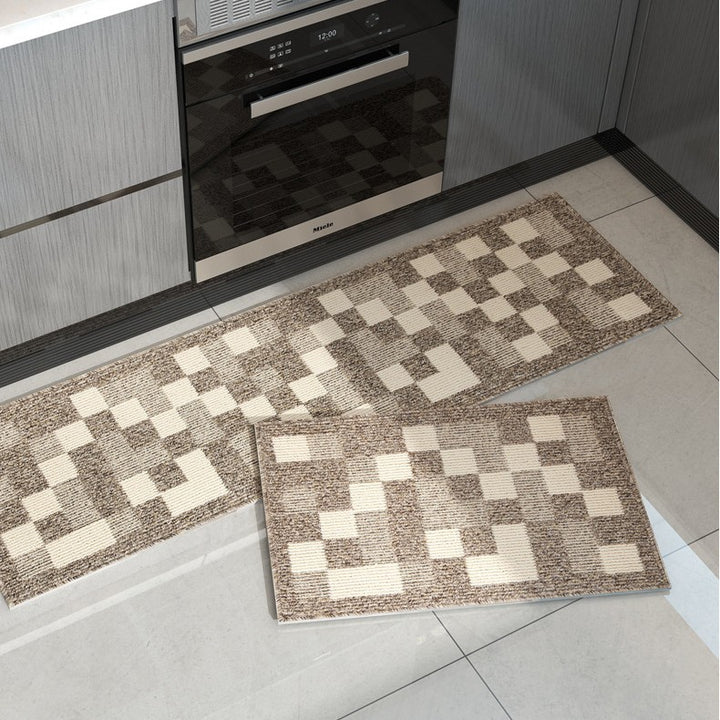 Geometric Kitchen Runner Mat
