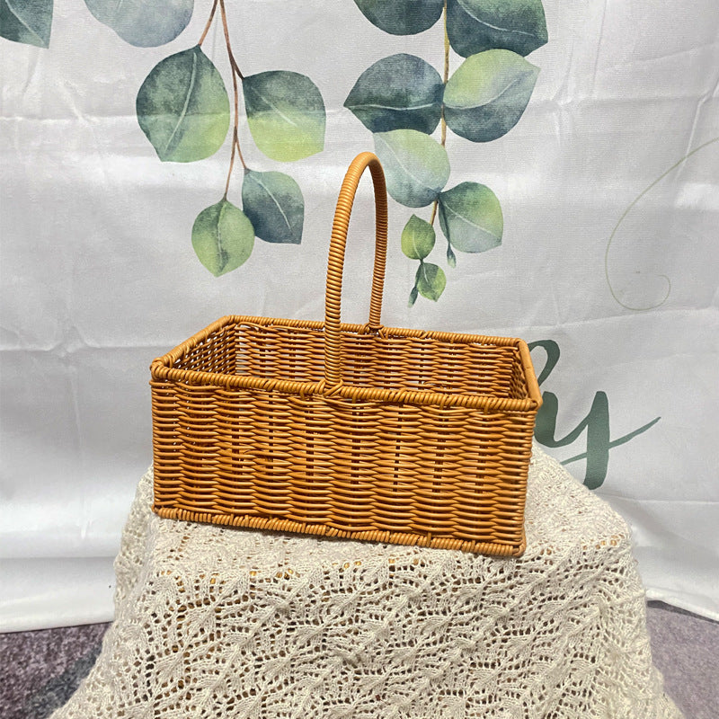 Unisex basket made of woven material Stornfield