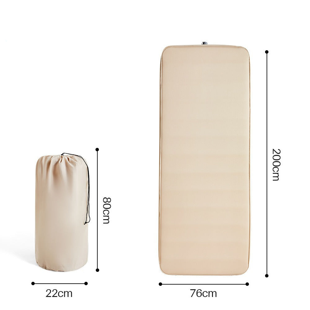 automatic self-inflating air mattress topper with memory foam core Stornfield