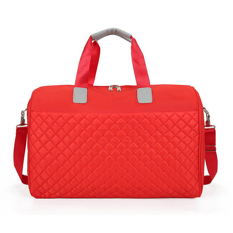 Quilted Fashion Travel Duffle