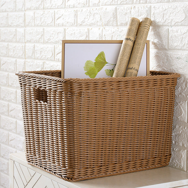 Rectangular Handwoven Storage Bin Stornfield
