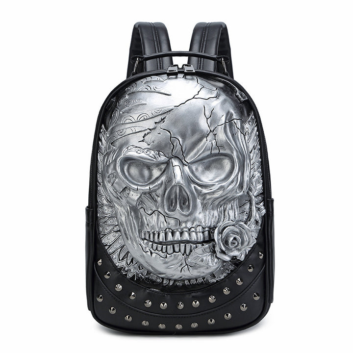 Stylish backpack with skull design Stornfield